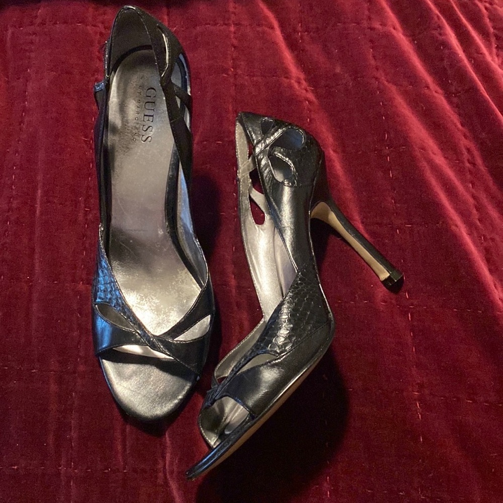 Guess by Marciano Open Toe Heels Size 8 1/2